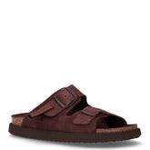 Vibe ciabatta in pelle cioccolato | Boscaini Scarpe
