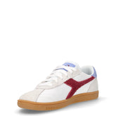 Tokyo Hit sneaker in pelle e tessuto bianco merlot | Boscaini Scarpe