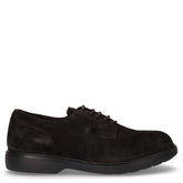 Ottavio stringata casual in pelle coffee - GEOX UOMO | Boscaini Scarpe