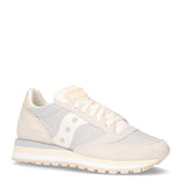 Jazz Triple sneaker in pelle e tessuto nuvola mandorla - Sneakers Donna | Boscaini Scarpe