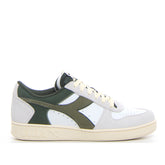 Magic Basket Low sneaker bianco verde - Mid Season Sale Sneakers Uomo | Boscaini Scarpe