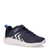 Sprintye boy sneaker in ecopelle e tessuto bambino blu | Boscaini Scarpe