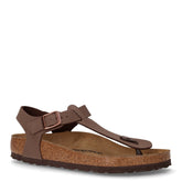 Kairo sandalo infradito in pelle mocca | Boscaini Scarpe