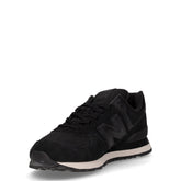 574 sneaker in pelle nero | Boscaini Scarpe