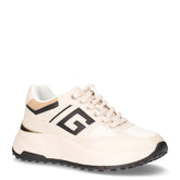 Sneaker in ecopelle crema - Sneakers Donna | Boscaini Scarpe