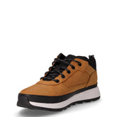 Field Trekker polacchino in pelle e tessuto bambino grano nero | Boscaini Scarpe