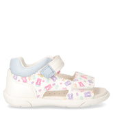 Zapito sandalo bambina in ecopelle bianco - Sandali Bambina | Boscaini Scarpe