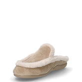 Ciabatta in tessuto beige | Boscaini Scarpe