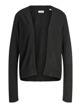 Cardigan corto in maglia nero | Boscaini Scarpe
