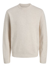 Maglione girocollo cotone panna | Boscaini Scarpe