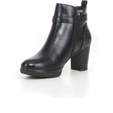 Tronchetto con zip nero | Boscaini Scarpe