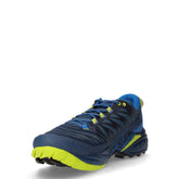 Akasha II scarpa da trail running in mesh e pu blu lime | Boscaini Scarpe