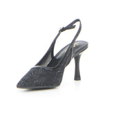 Décolleté slingback a punta black | Boscaini Scarpe