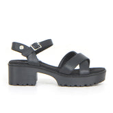 Sandalo con tacco nero - Sandali Donna | Boscaini Scarpe