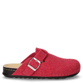 Pila ciabatta in tessuto granata | Boscaini Scarpe
