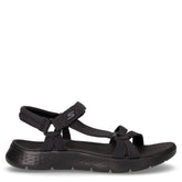 Go Walk Flex sandalo sportivo in tessuto nero - Sandali Donna | Boscaini Scarpe