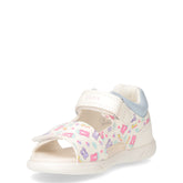 Zapito sandalo bambina in ecopelle bianco | Boscaini Scarpe