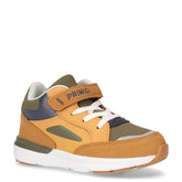 Sneaker in ecopelle bambino senape fango - Sneakers Bambino | Boscaini Scarpe