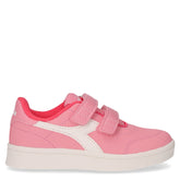 Sneaker bambina in ecopelle rosa bianco - Sneakers Bambina | Boscaini Scarpe