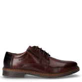 Stringata in pelle cognac marrone scuro | Boscaini Scarpe