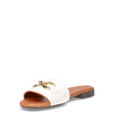 Ciabatta con staffa bianco | Boscaini Scarpe