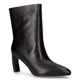 Tronchetto a punta in pelle nero | Boscaini Scarpe