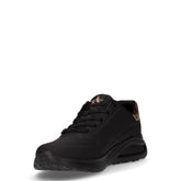Uno Lite Shimmer Along sneaker in ecopelle nero | Boscaini Scarpe
