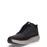 Neil mid sneaker in ecopelle blu | Boscaini Scarpe