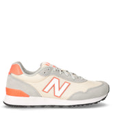 515 sneaker in tessuto e pelle sale grigio arancione | Boscaini Scarpe