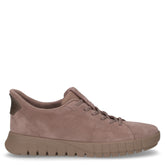 Flextride Plus sneaker slip on in pelle taupe - GEOX DONNA | Boscaini Scarpe