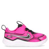 Cosmic Runner scarpa da running bambina in tessuto fucsia bianco nero - Running Bambino | Boscaini Scarpe