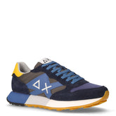Jaki 2.0 bicolor Sneaker in pelle blu - SUN68 UOMO | Boscaini Scarpe