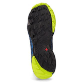 Akasha II scarpa da trail running in mesh e pu blu lime | Boscaini Scarpe