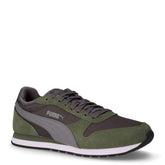 ST Miller sneaker in tessuto e pelle verde grigio | Boscaini Scarpe