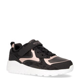 Uno Lite Metallic Burst sneaker bambina in ecopelle nero oro rosa - Scarpe Bambina | Boscaini Scarpe