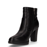 Tronchetto in ecopelle nero | Boscaini Scarpe