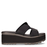 Ciabatta con zeppa nero - ANDREA PIERAGO | Boscaini Scarpe