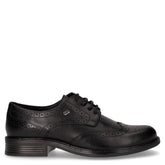 Francesina stringata in pelle nero | Boscaini Scarpe