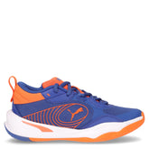 Playmaker Pro PS scarpa da basket bambino in ecopelle e tessuto arancione blu - Scarpe Sportive Bambini | Boscaini Scarpe