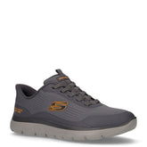 Summits Leyter sneaker slip ins in tessuto grigio arancione - Sneakers Uomo | Boscaini Scarpe