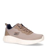 Bobs B Flex Icy Edge sneaker in tessuto ed ecopelle taupe - Sneakers Uomo | Boscaini Scarpe