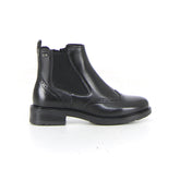 Stivaletto stile inglese con zip nero - VALLEVERDE | Boscaini Scarpe