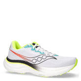 Ride 19 scarpa running in tessuto mesh traspirante e ecopelle bianco giallo | Boscaini Scarpe