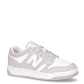 480 sneaker ragazzo in pelle grigio bianco - NEW BALANCE | Boscaini Scarpe