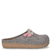 Ciabatta in tessuto antracite - Ciabatte Donna | Boscaini Scarpe