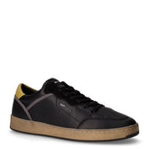 Giovi LTX2 sneaker in ecopelle nero ocra | Boscaini Scarpe