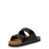 Ciabatta in ecopelle nero | Boscaini Scarpe