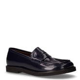 Mocassino in pelle oceano | Boscaini Scarpe