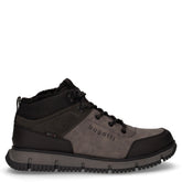 Polacchino sportivo in pelle nero grigio - BUGATTI | Boscaini Scarpe