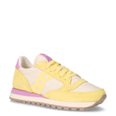 Jazz Original sneaker in tessuto e pelle giallo orchidea | Boscaini Scarpe